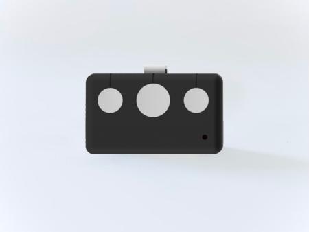 SVR01 - Sun Visor Transmitter, 3 buttons, 2 channels, 868MHz 20309002
